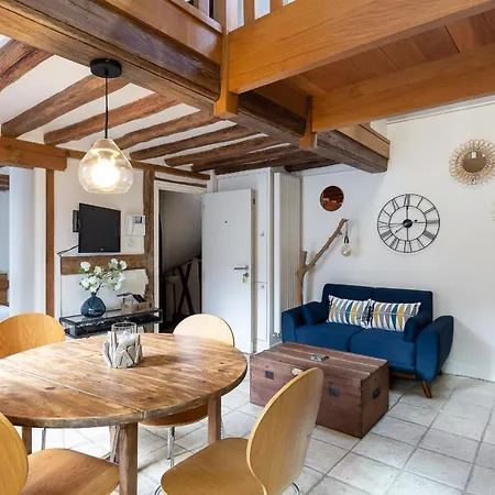 L'Escalier D'H - Duplex 3 In The City Center - Normand Charm - Family Stay Honfleur Exterior foto