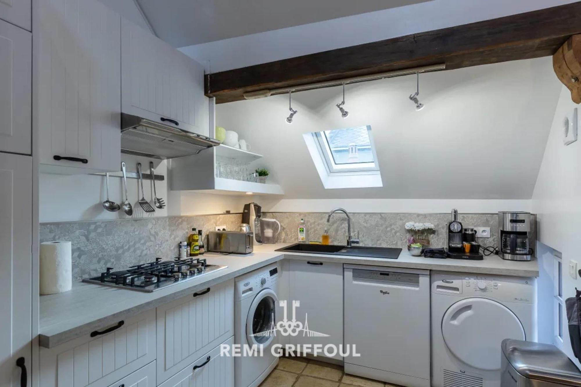 L'escalier D'h - Duplex 3 In The Center - Normand Charm - Family Apartamento *